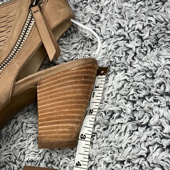 PAUL GREEN 7.5 Willow Peep Toe Bootie Boot Perforated - Picture 7 of 12